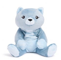 PELUCHE LESTÉE HUGIMALS - FRANKIE LE CHAT 4,5 LBS PELUCHE LOURDE